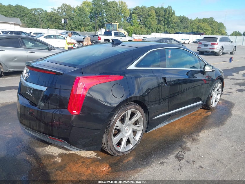 Vin: 1g6rm1e49eu600693, lot: 46713923, cadillac elr standard 20144
