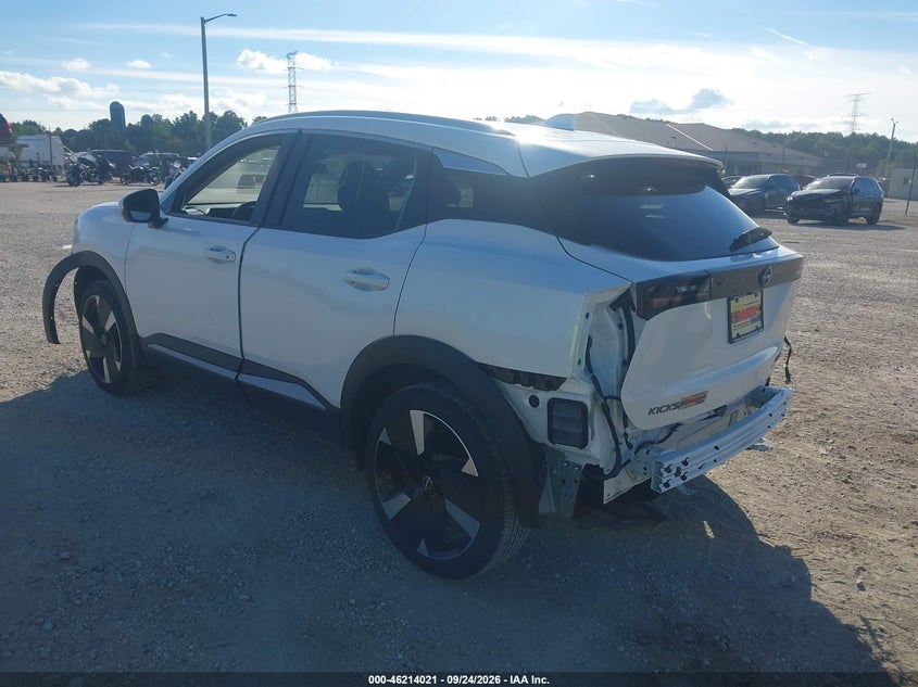 Vin: 3n8ap6db5sl380977, lot: 46713944, nissan kicks sr intelligent awd 20253