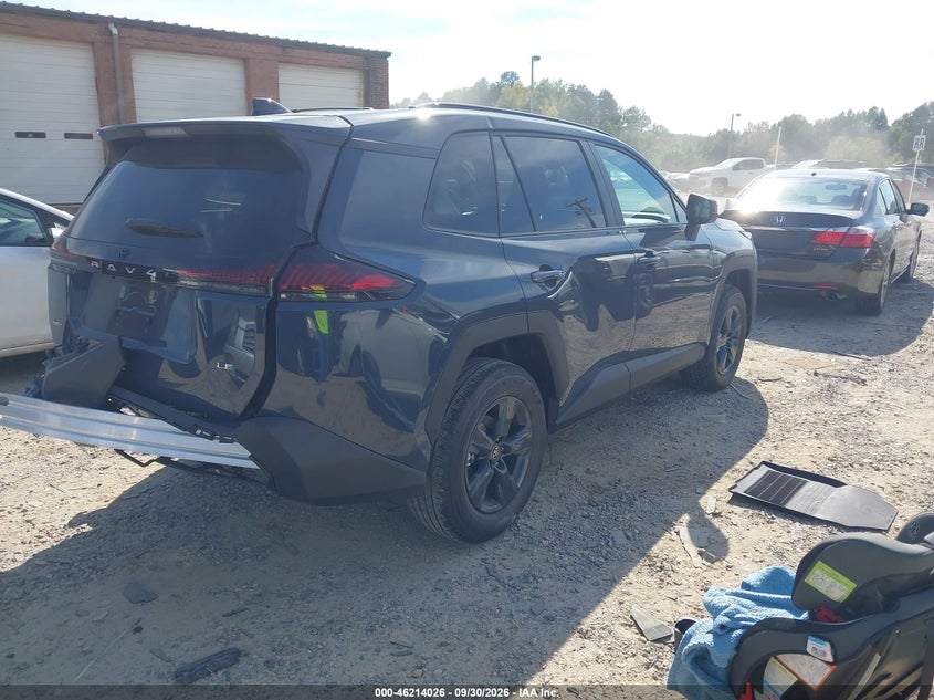 Vin: 2t36drbv7tc019724, lot: 46713949, toyota rav4 le 20264