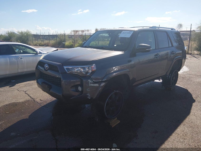Vin: jtebu5jrxj5533190, lot: 46714007, toyota 4runner sr5 premium 20182