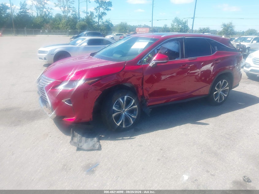 Vin: jtjdzkca2k2021315, lot: 46714022, lexus rx 350l premium 20192