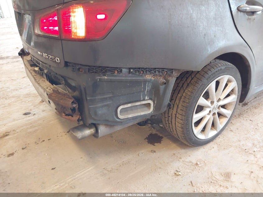 LEXUS IS 250 2010 VIN JTHCF5C28A5042568