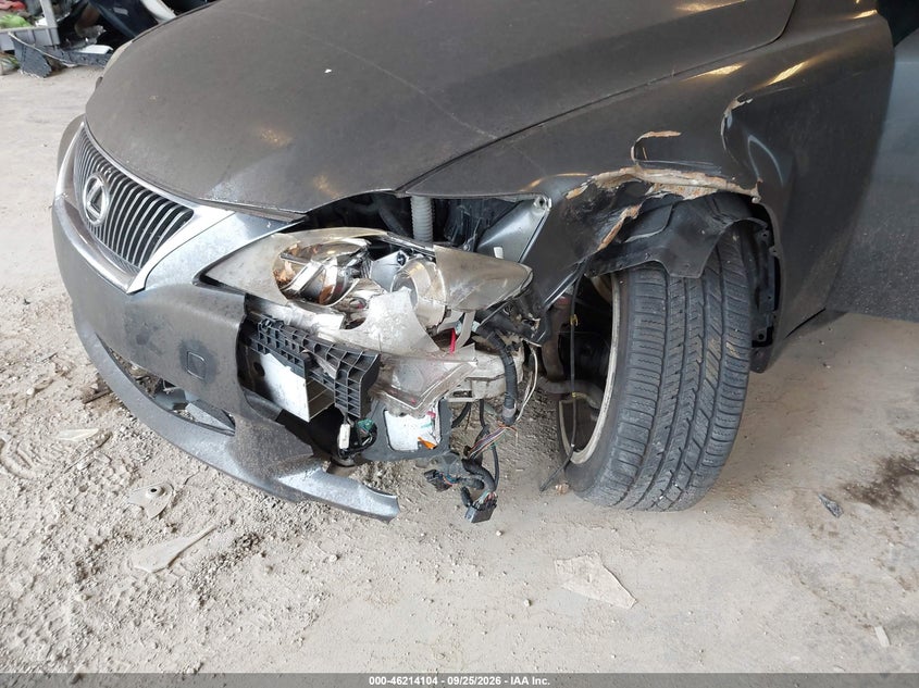 LEXUS IS 250 2010 VIN JTHCF5C28A5042568