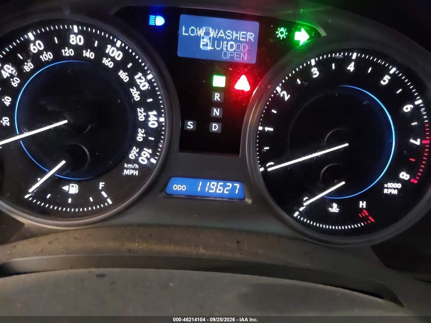 LEXUS IS 250 2010 VIN JTHCF5C28A5042568