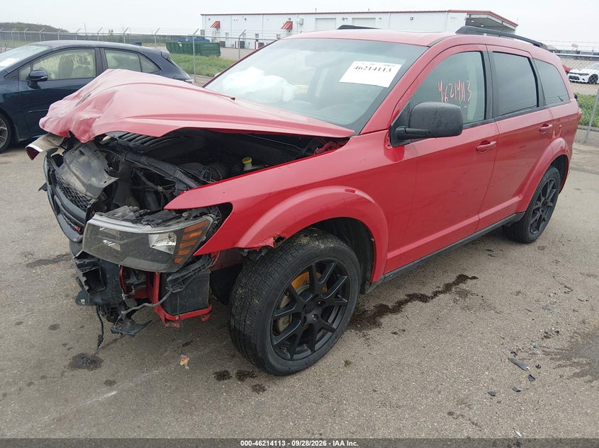 Vin: 3c4pddbg0dt725210, lot: 46714036, dodge journey sxt 20132