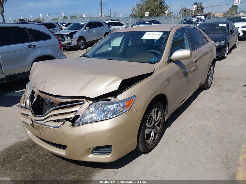 2010 Toyota Camry, Удар спереду, IAAI, VIN 4T1BF3EK3AU016203 — фото 2