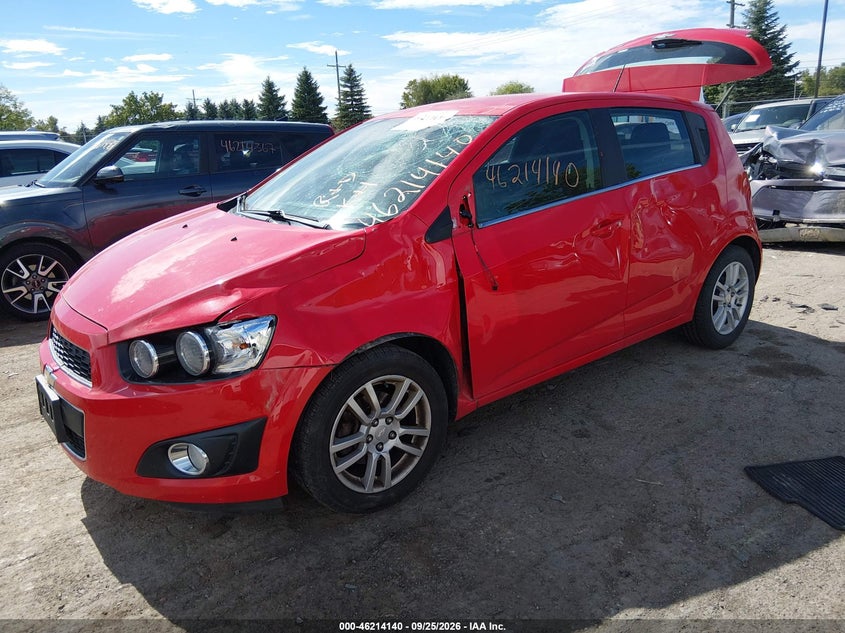 Vin: 1g1jc6sh1f4170606, lot: 46714063, chevrolet sonic lt auto 20152