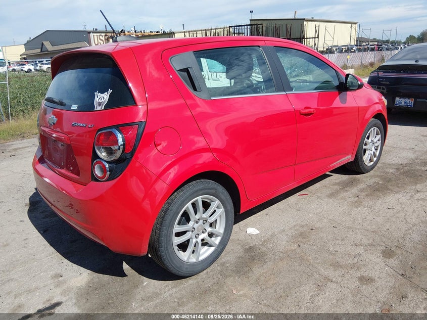 Vin: 1g1jc6sh1f4170606, lot: 46714063, chevrolet sonic lt auto 20154