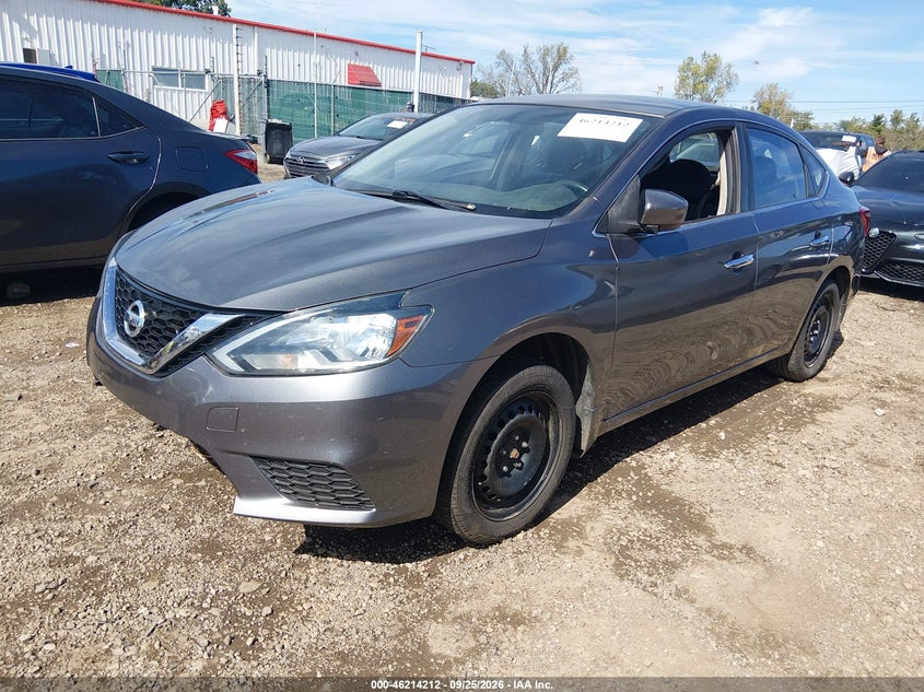 Vin: 3n1ab7apxhy227204, lot: 46714135, nissan sentra sv 20172