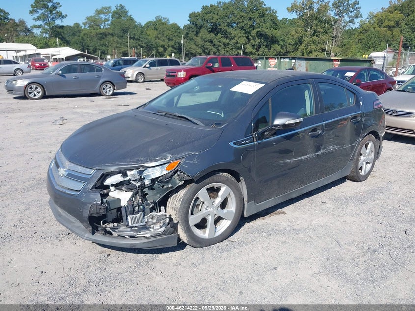 Vin: 1g1ra6e49cu116192, lot: 46714145, chevrolet volt 20122