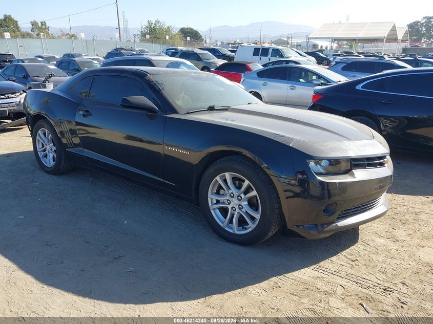 2014 Chevrolet Camaro 1Lt, Удар сзади, IAAI, VIN 2G1FB1E35E9157557
