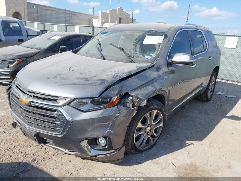Vin: 1gnerkkw1kj157324, lot: 46714179, chevrolet traverse premier 20192