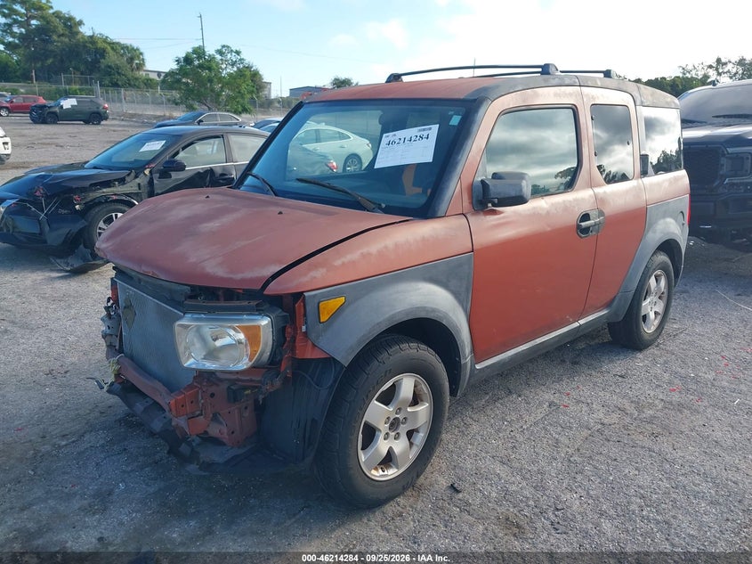HONDA ELEMENT 2003 VIN 5J6YH28593L012314