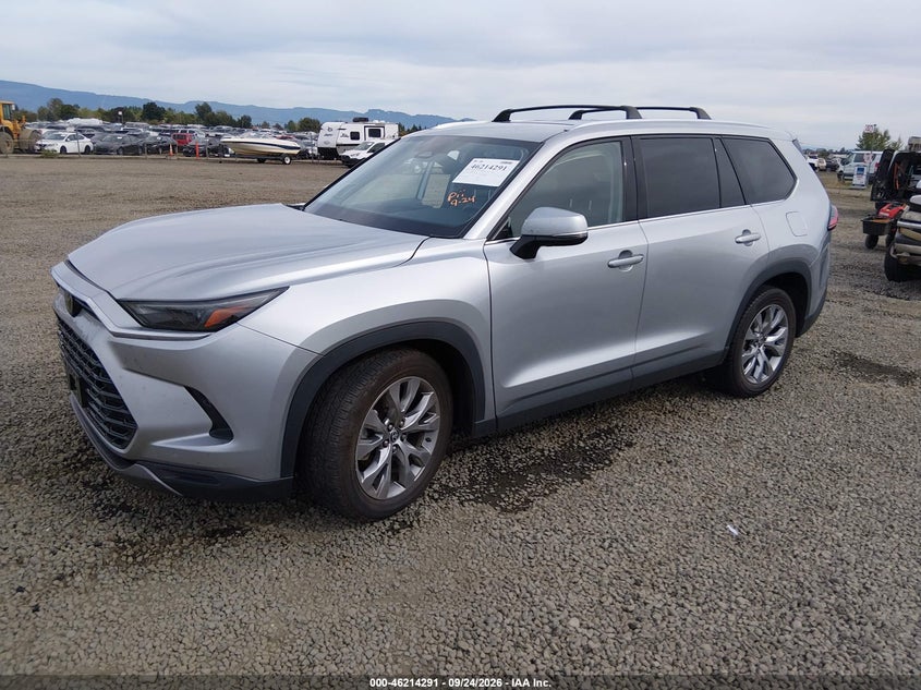 Vin: 5tdaaab53rs004148, lot: 46714214, toyota grand highlander limited 20242