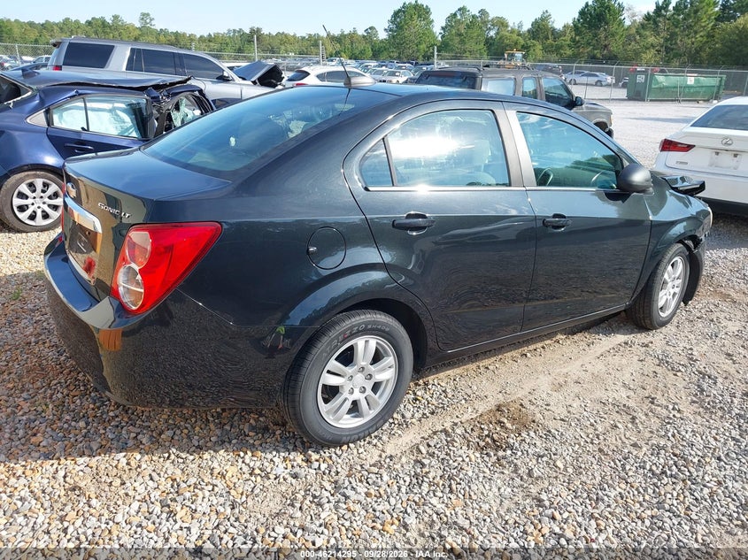 Vin: 1g1jc5sh1f4146509, lot: 46714218, chevrolet sonic lt auto 20154