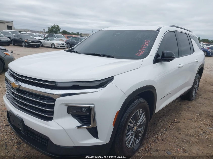 Vin: 1gnergks3tj116933, lot: 46714230, chevrolet traverse fwd lt 20262