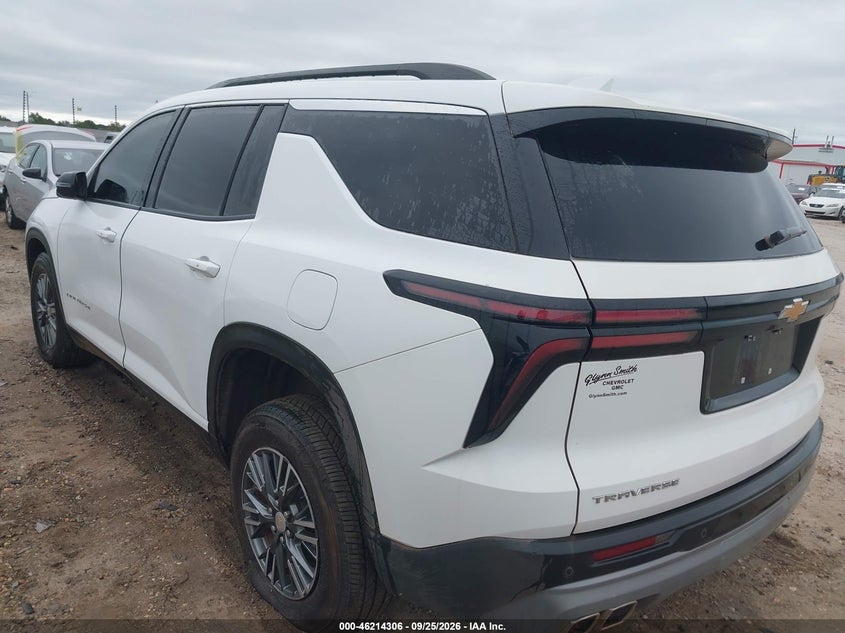 Vin: 1gnergks3tj116933, lot: 46714230, chevrolet traverse fwd lt 20263