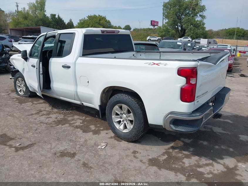 Vin: 1gcryaef8lz334022, lot: 46714283, chevrolet silverado 1500 4wd  standard bed wt 20203