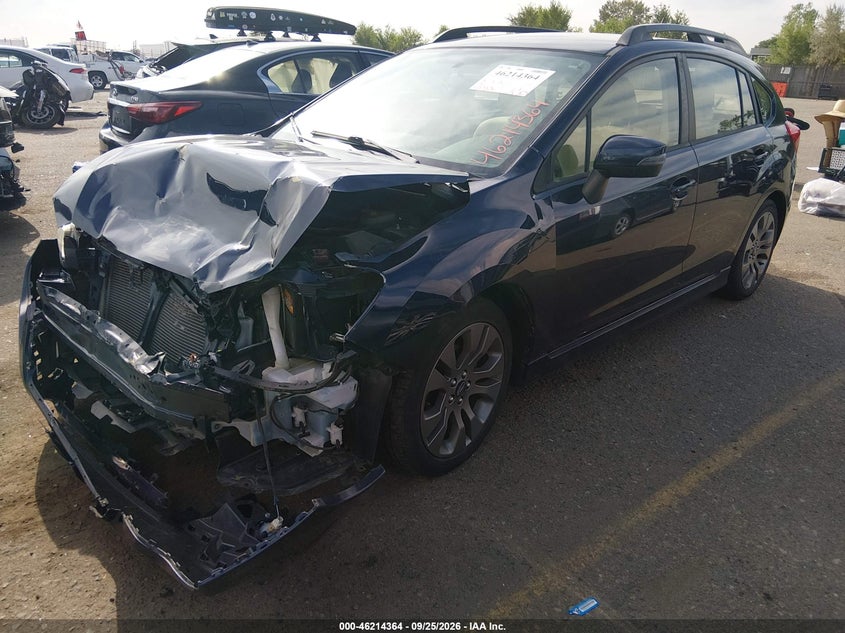Vin: jf1gpap62gg350215, lot: 46714287, subaru impreza 2.0i sport premium 20162