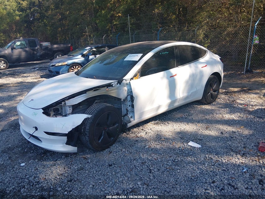 Vin: 5yj3e1ea8jf151564, lot: 46714307, tesla model 3 long range/mid range 20182