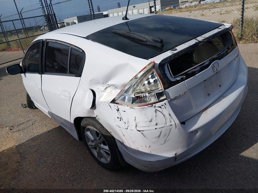 Vin: jhmze2h71as016573, lot: 46714311, honda insight ex 20103