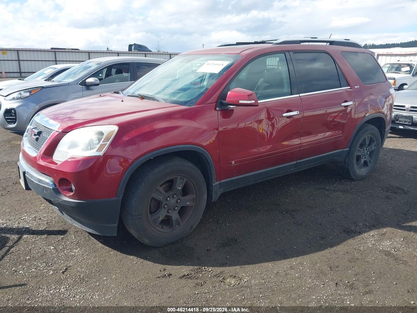 2009 GMC Acadia, Звичайний знос, IAAI, VIN 1GKEV23D89J139659 — фото 2