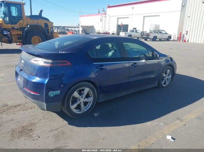 Vin: 1g1re6e45du102702, lot: 46714347, chevrolet volt 20134