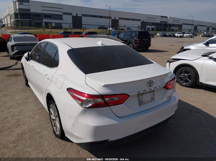 Vin: 4t1c11ak5lu981970, lot: 46714364, toyota camry le 20203