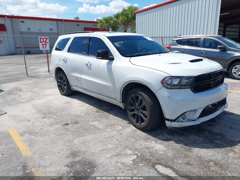 Vin: 1c4rdhdg3jc290428, lot: 46714401, dodge durango gt rwd 20181