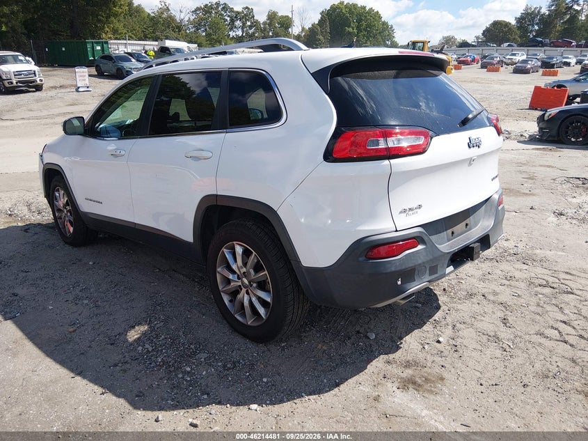 Vin: 1c4pjmdb2fw772973, lot: 46714404, jeep cherokee limited 20153