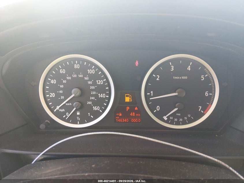 BMW 550I 2006 VIN WBANB53586CP00454
