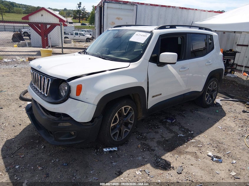2016 Jeep Renegade, Удар спереду, IAAI, VIN ZACCJABT9GPC47321 — фото 2