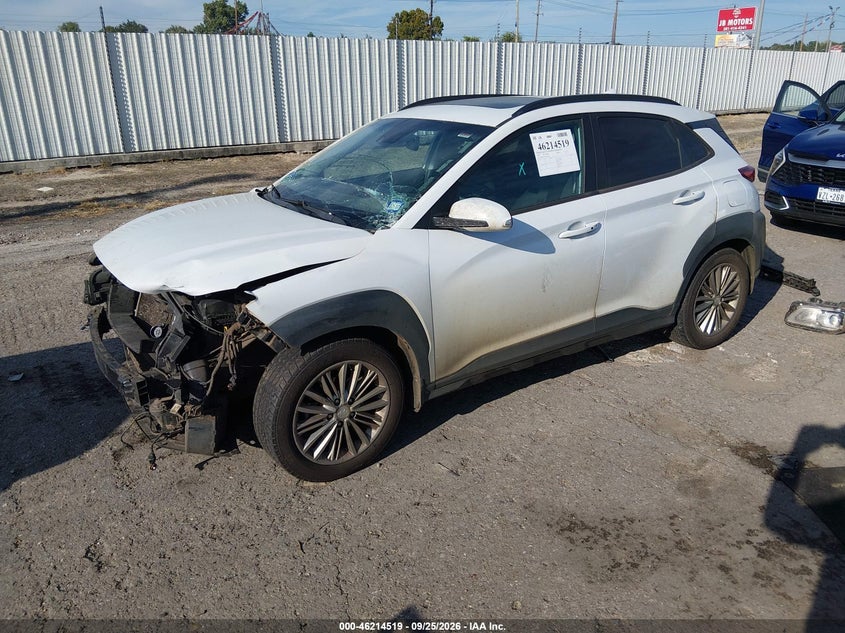 Vin: km8k62aa4lu563510, lot: 46714442, hyundai kona sel plus 20202