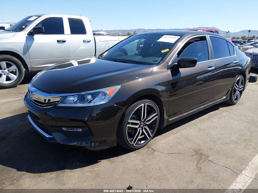 Vin: 1hgcr2f50ga103099, lot: 46714466, honda accord sport 20162