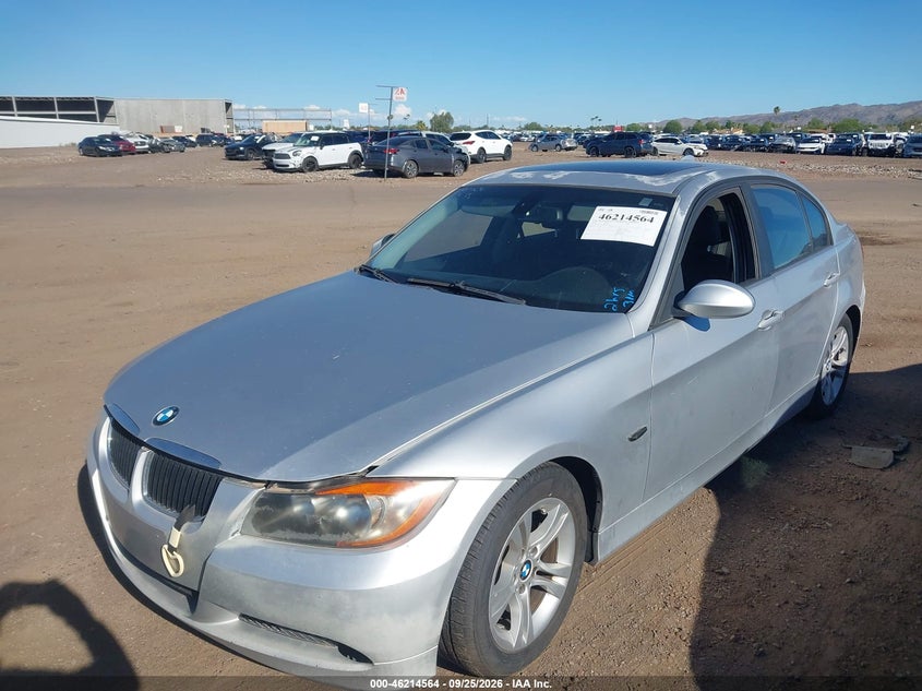 2008 BMW 3er, Normal Wear & Tear, IAAI, VIN WBAVA33548KX84160 — photo 2
