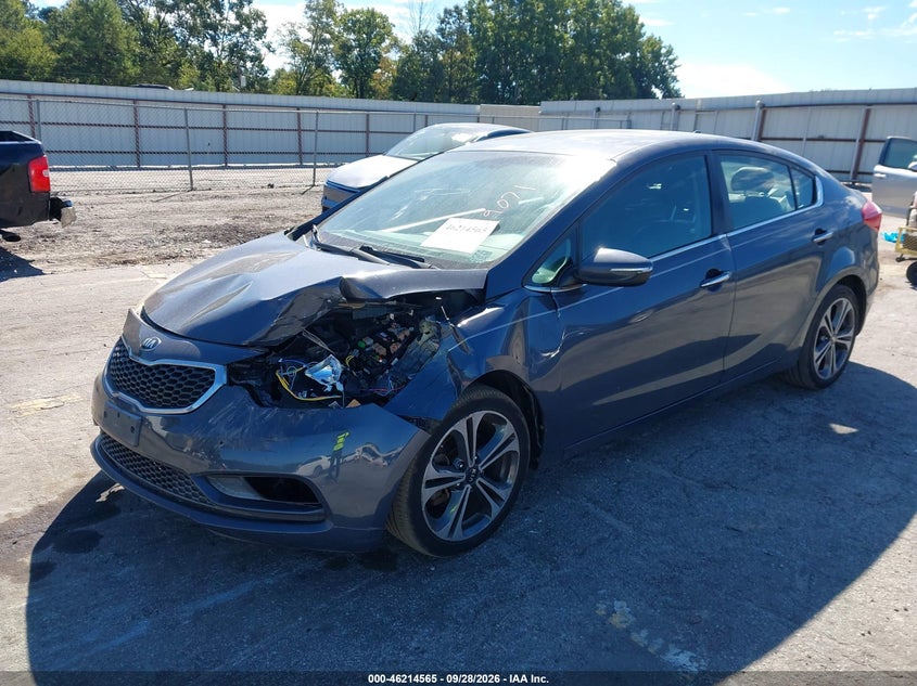 Vin: knafz4a8xf5319071, lot: 46714488, kia forte ex 20152