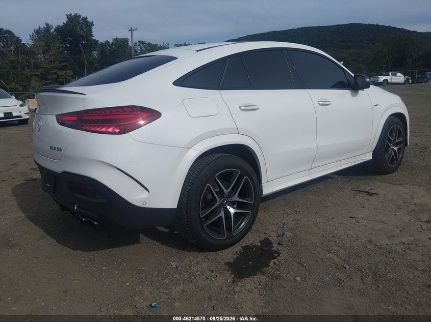 Vin: 4jgfd6bb5sb373411, lot: 46714492, mercedes-benz amg gle 53 coupe 4matic+ 20254