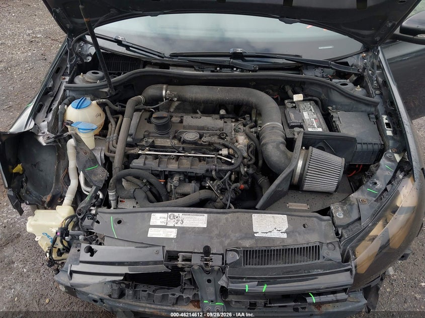 VOLKSWAGEN GOLF R 2012 VIN WVWPF7AJ3CW340953