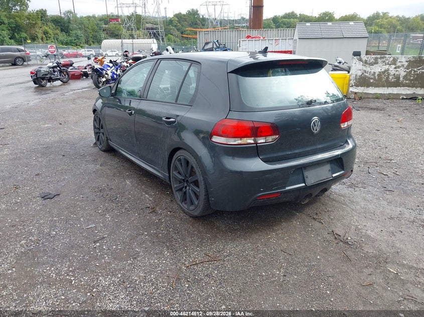 VOLKSWAGEN GOLF R 2012 VIN WVWPF7AJ3CW340953