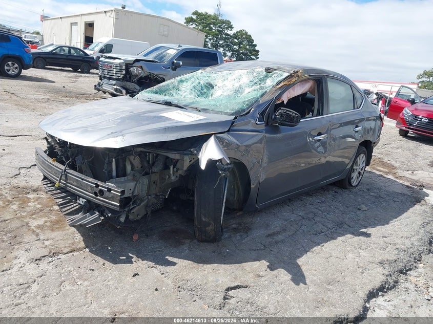 Vin: 3n1ab7ap9ky261058, lot: 46714536, nissan sentra sv 20192