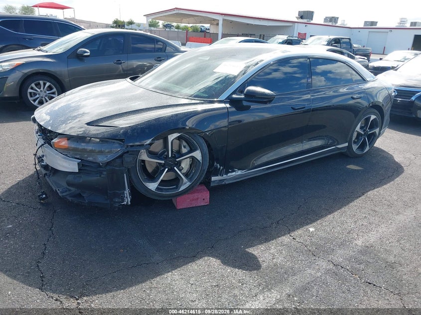 Vin: 50ea1tea0pa001282, lot: 46714538, lucid air touring 20232