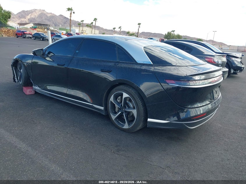 Vin: 50ea1tea0pa001282, lot: 46714538, lucid air touring 20233