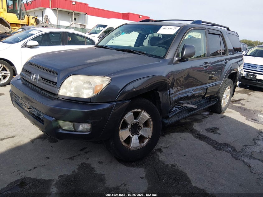 2005 Toyota 4Runner, Лівий бік, IAAI, VIN JTEZU17R258030031 — фото 2