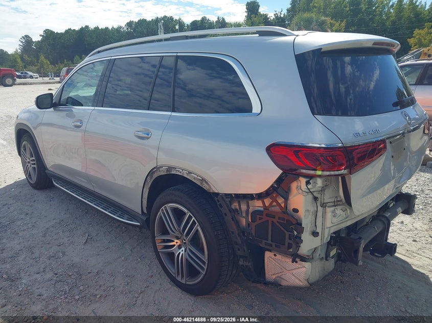 Vin: 4jgff5ke0la177897, lot: 46714609, mercedes-benz gls 450 4matic 20203