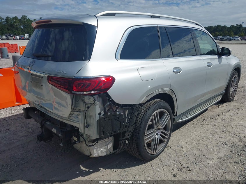Vin: 4jgff5ke0la177897, lot: 46714609, mercedes-benz gls 450 4matic 20204