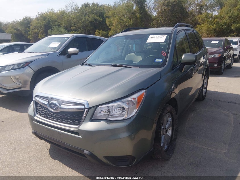 Vin: jf2sjadc9fh423865, lot: 46714610, subaru forester 2.5i premium 20152