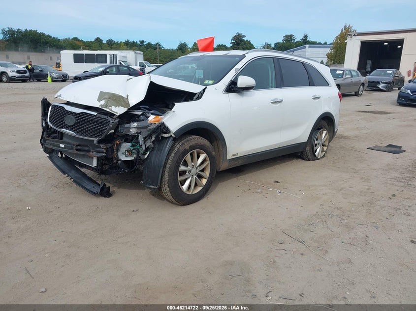 2016 Kia Sorento, Удар спереду, IAAI, VIN 5XYPGDA36GG134476 — фото 2