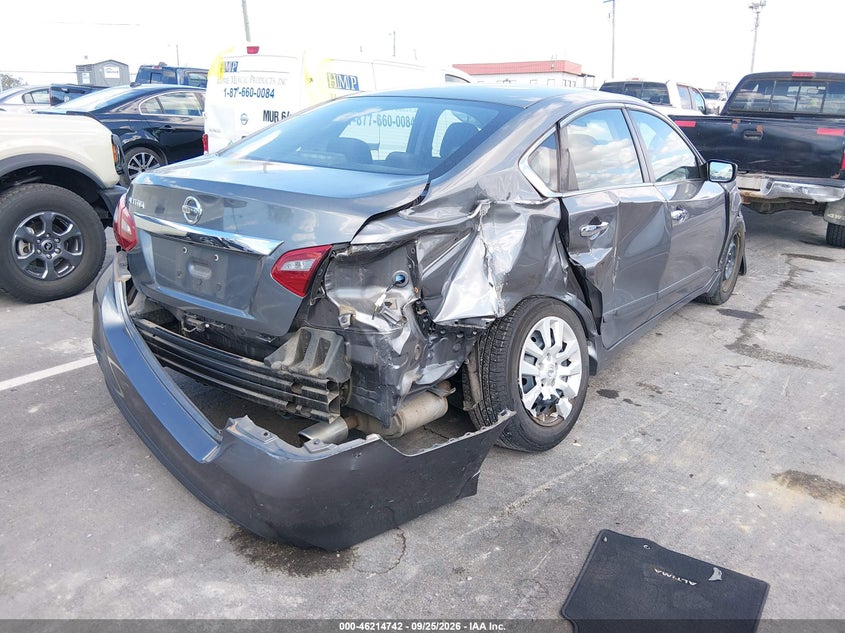 Vin: 1n4al3ap3jc224653, lot: 46714665, nissan altima 2.5 s 20184