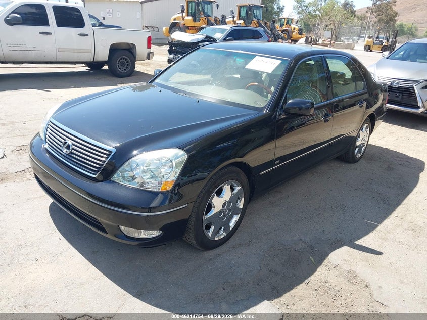 LEXUS LS 430 2002 VIN JTHBN30F620054744