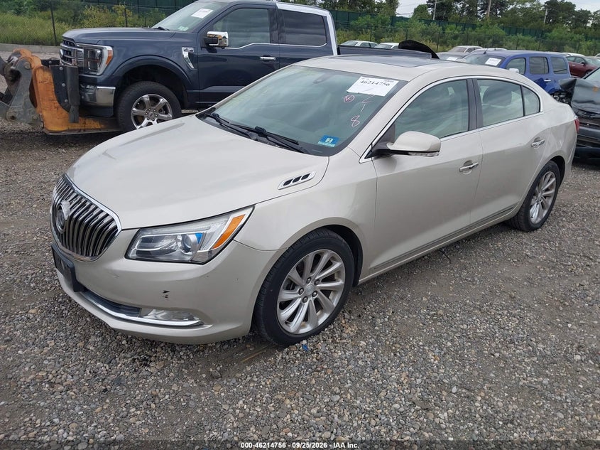 Vin: 1g4gb5g39ff170218, lot: 46714679, buick lacrosse leather 20152